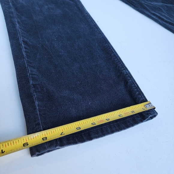 J Crew Pants Mens 36x34 Gray Corduroy Chino Straight Casual Workwear Stretch M - Picture 3 of 9